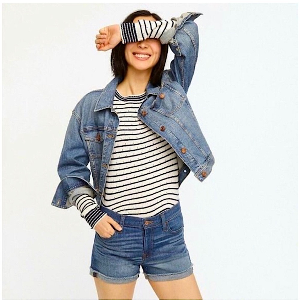 J.Crew Broken In Boyfriend Denim Shorts